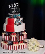 Movie Wedding cake